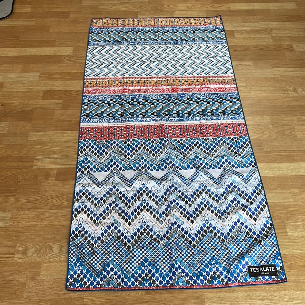 Tesalate Sand Free Beach Towel Blanket Outdoor Swim Pool Camping